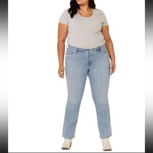 Levi's Women's Oahu Clouds classic Bootcut Jeans Plus  light wash nwt 22